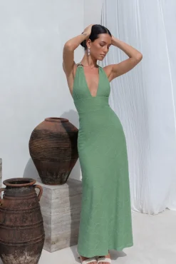 Adano Maxi Dress Green