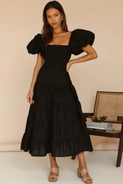 Adela Maxi Dress Black