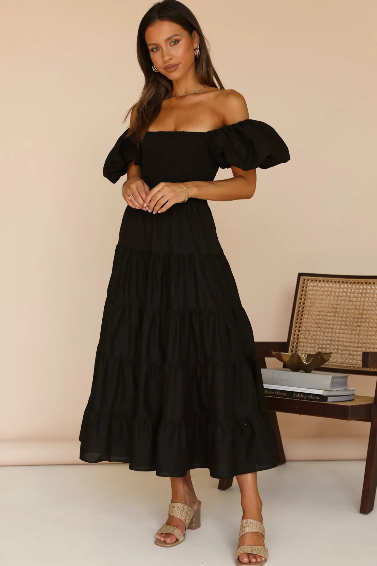 Adela Maxi Dress Black