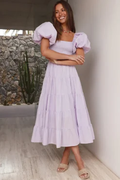 Adela Maxi Dress Lilac