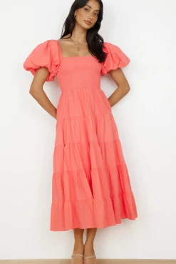 Adela Maxi Dress Orange