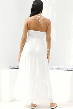 Adorations Maxi Dress White