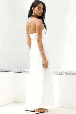 Adorations Maxi Dress White