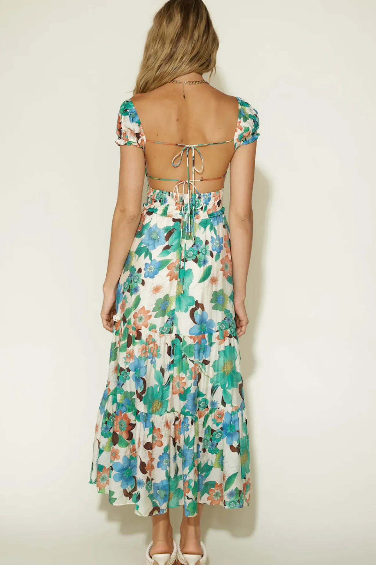 Afternoon Glow Maxi Dress Floral