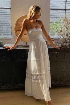 Agatha Maxi Dress White