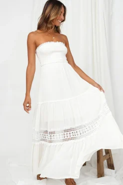 Agatha Maxi Dress White