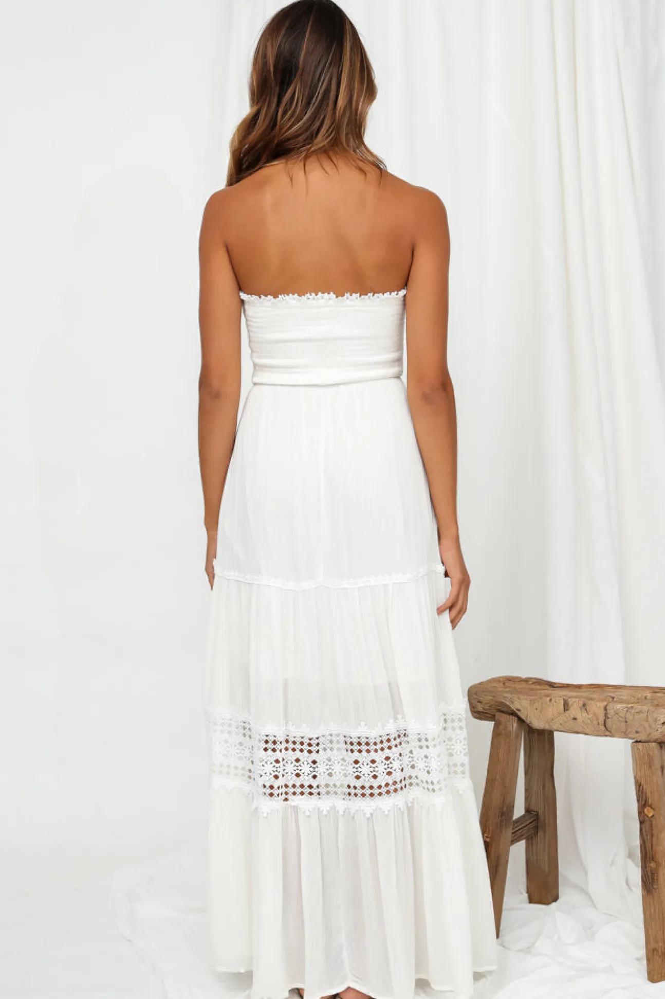 Agatha Maxi Dress White