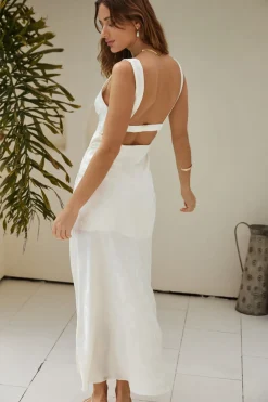 Alba Maxi Dress Cream