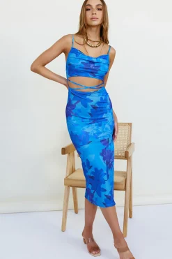All Night Maxi Dress Blue