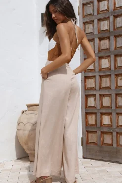 All spaced out Jumpsuit Beige