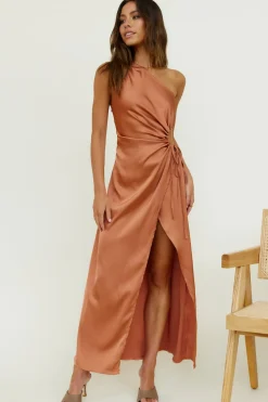 Althea Maxi Dress Brown