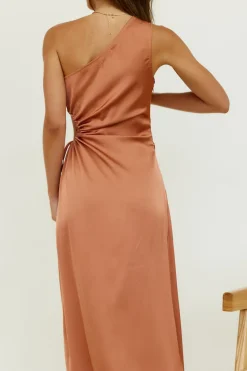 Althea Maxi Dress Brown