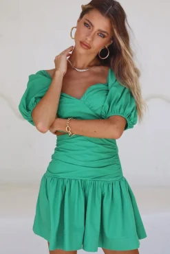 Always Dreaming Dress Green