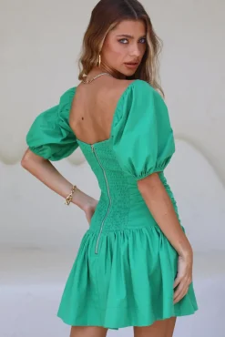 Always Dreaming Dress Green