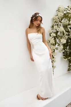 Amalfi Amore Maxi Dress White