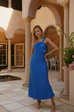 Amara Dreams Maxi Dress Blue