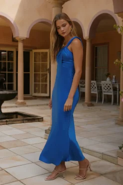 Amara Dreams Maxi Dress Blue