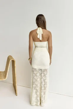 Annika Maxi Dress Lemon