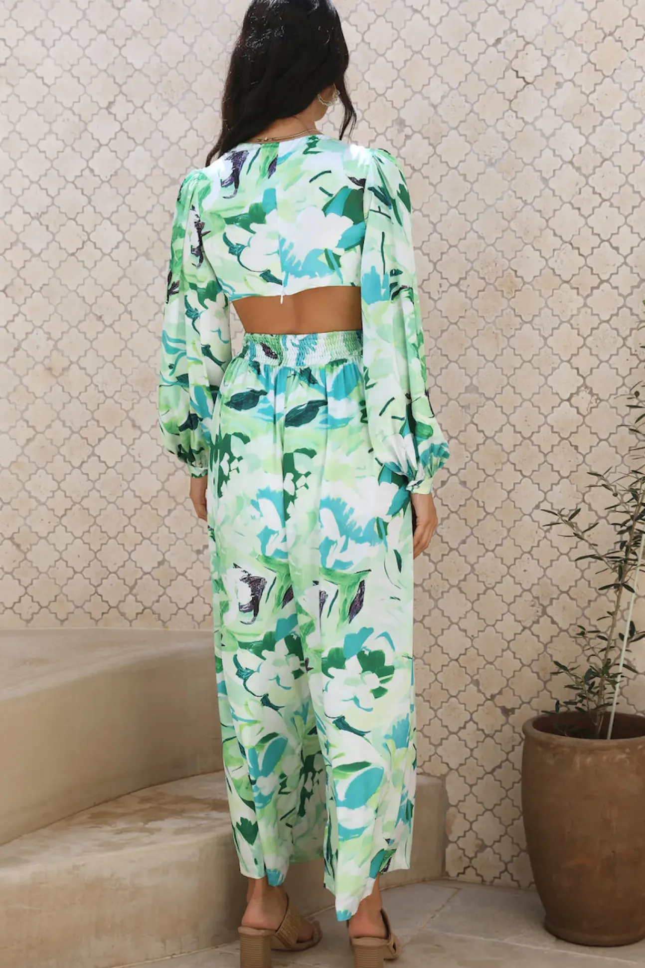 Another Life Jumpsuit Green