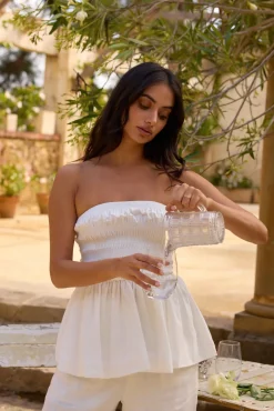 Aria Top White