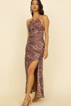 Asking You Maxi Dress Brown