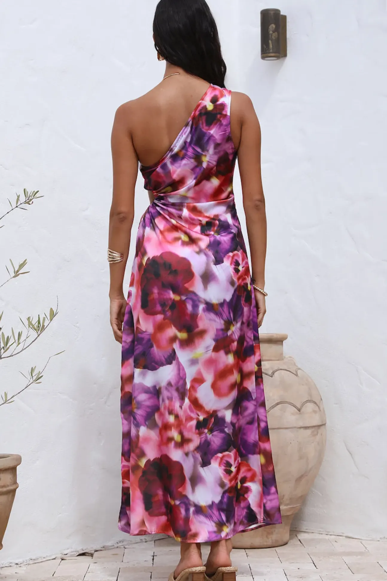 Ask me Anything Maxi Dress Purple