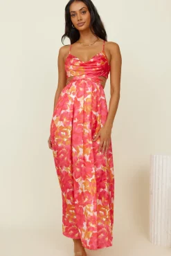 Atelier Of Love Maxi Dress Red