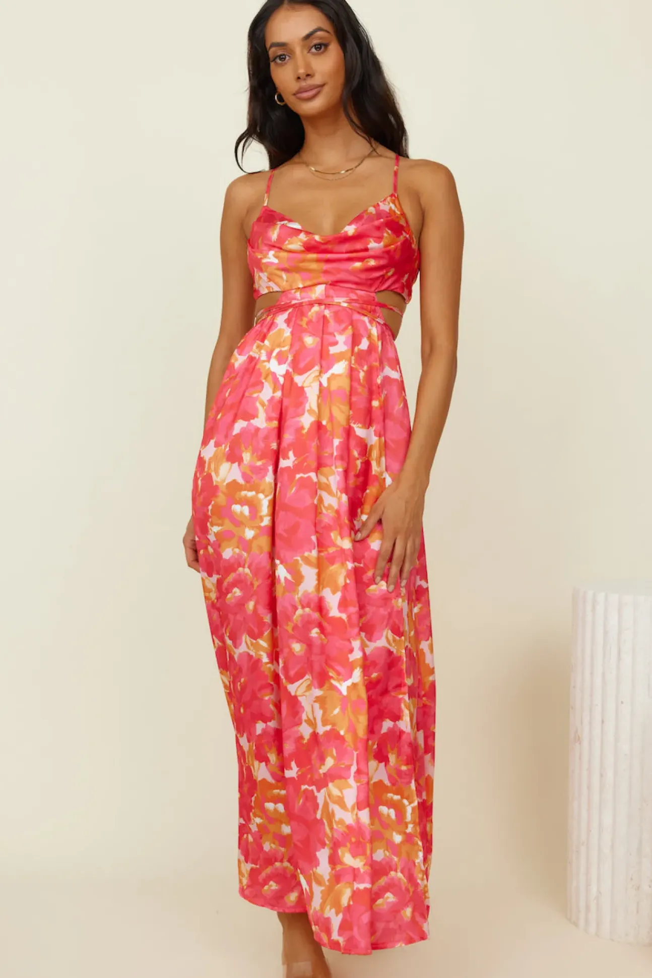 Atelier Of Love Maxi Dress Red