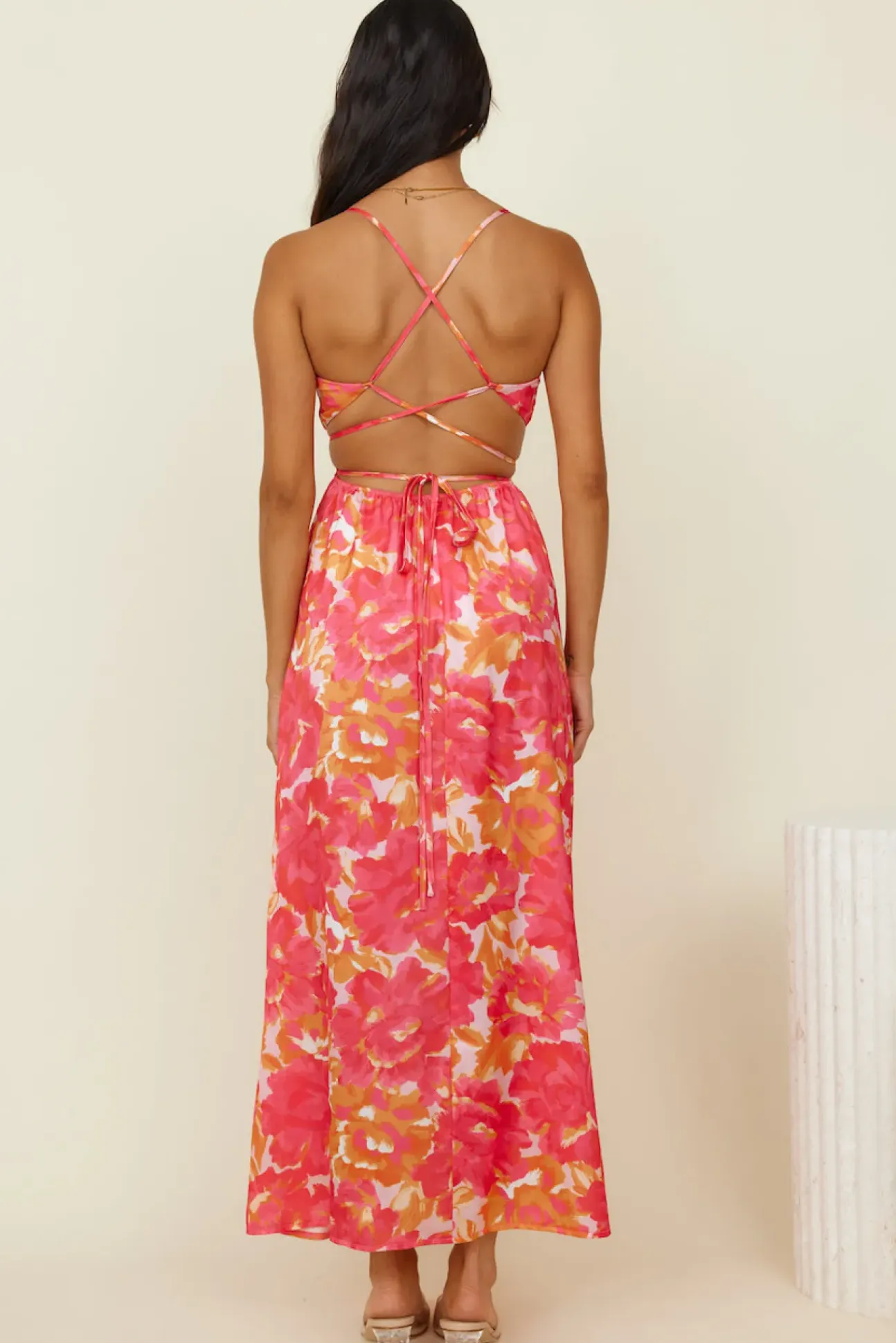 Atelier Of Love Maxi Dress Red