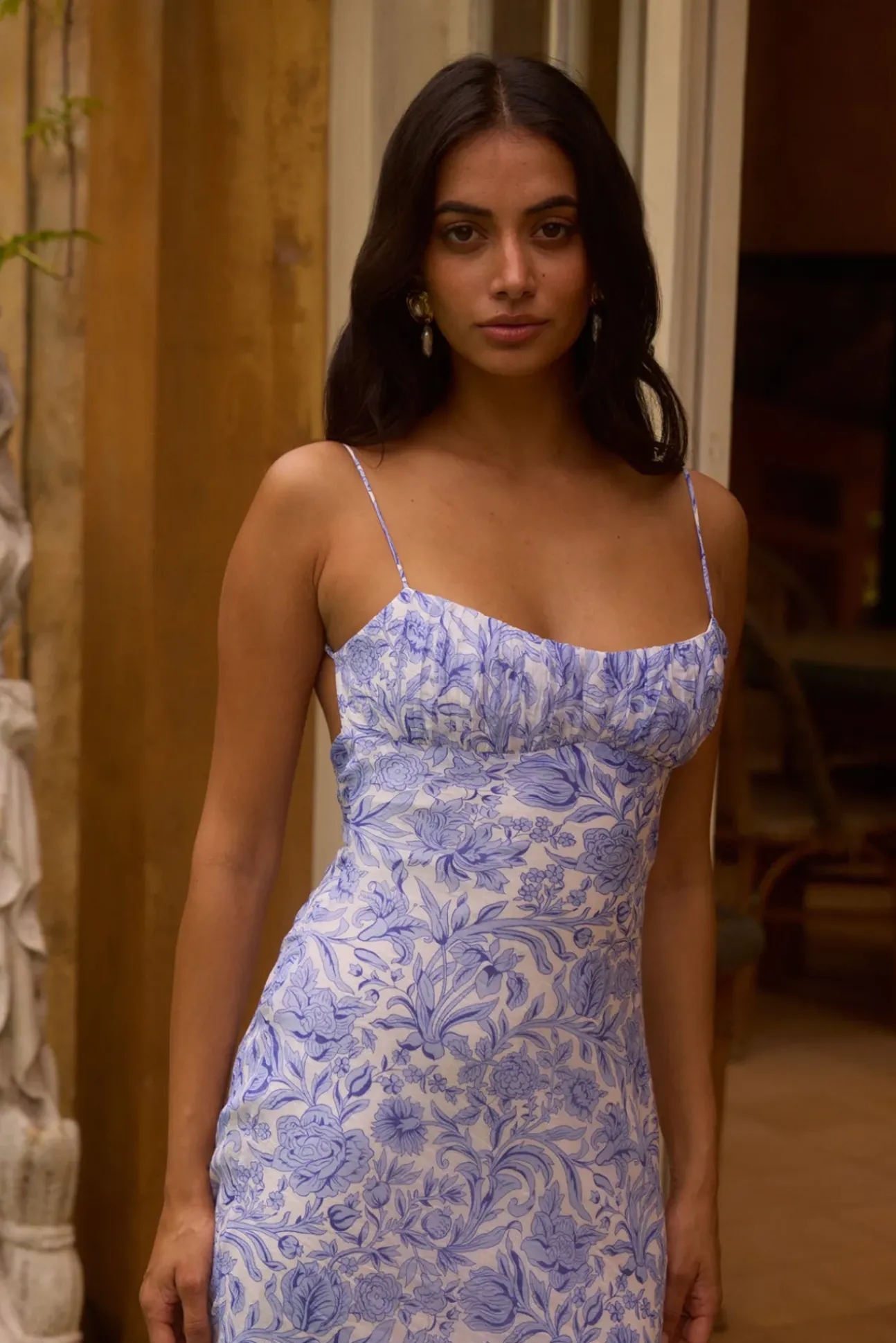 Azure Oasis Maxi Dress Blue