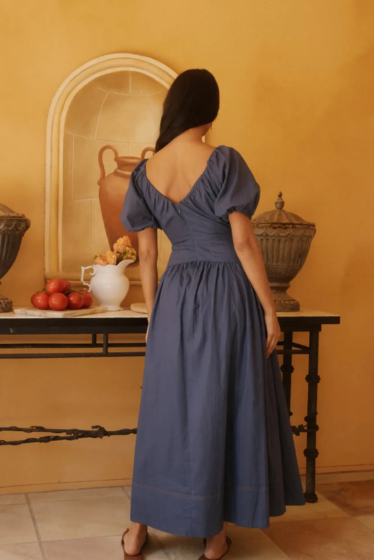 Bambi Blue Maxi Dress Navy
