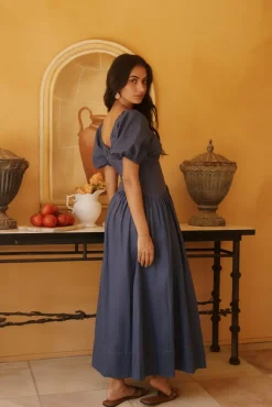 Bambi Blue Maxi Dress Navy