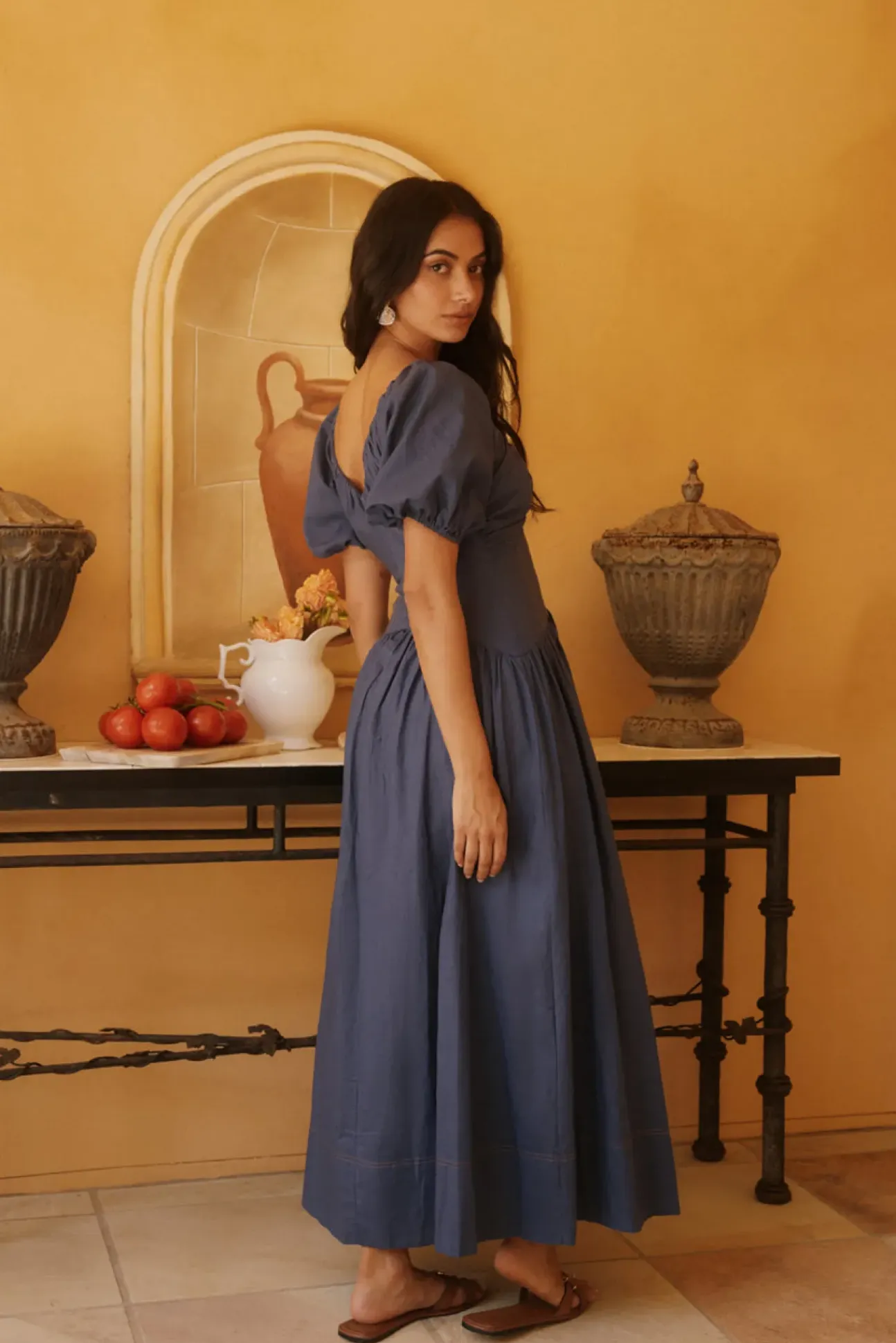 Bambi Blue Maxi Dress Navy