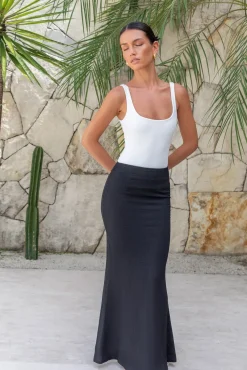 BASE Everyday Staple Singlet Top White