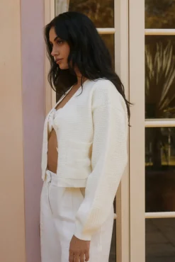 Bayview Cardigan Cream