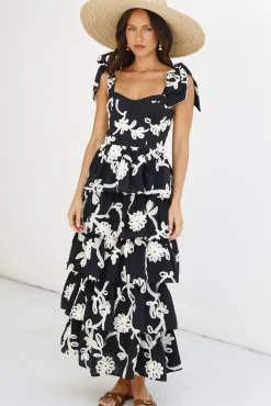 Beauty Of You Maxi Dress Black