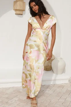 Be Back Soon Maxi Dress Pink