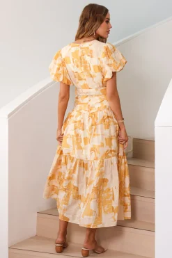 Because Of You Maxi Dress Orange