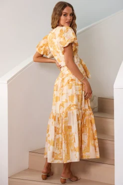 Because Of You Maxi Dress Orange