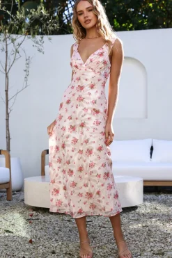 Be Somebody Maxi Dress Pink