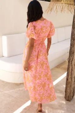 Best Wishes Maxi Dress Pink