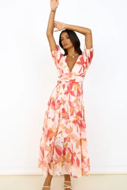 Bewitching Soul Maxi Dress Pink