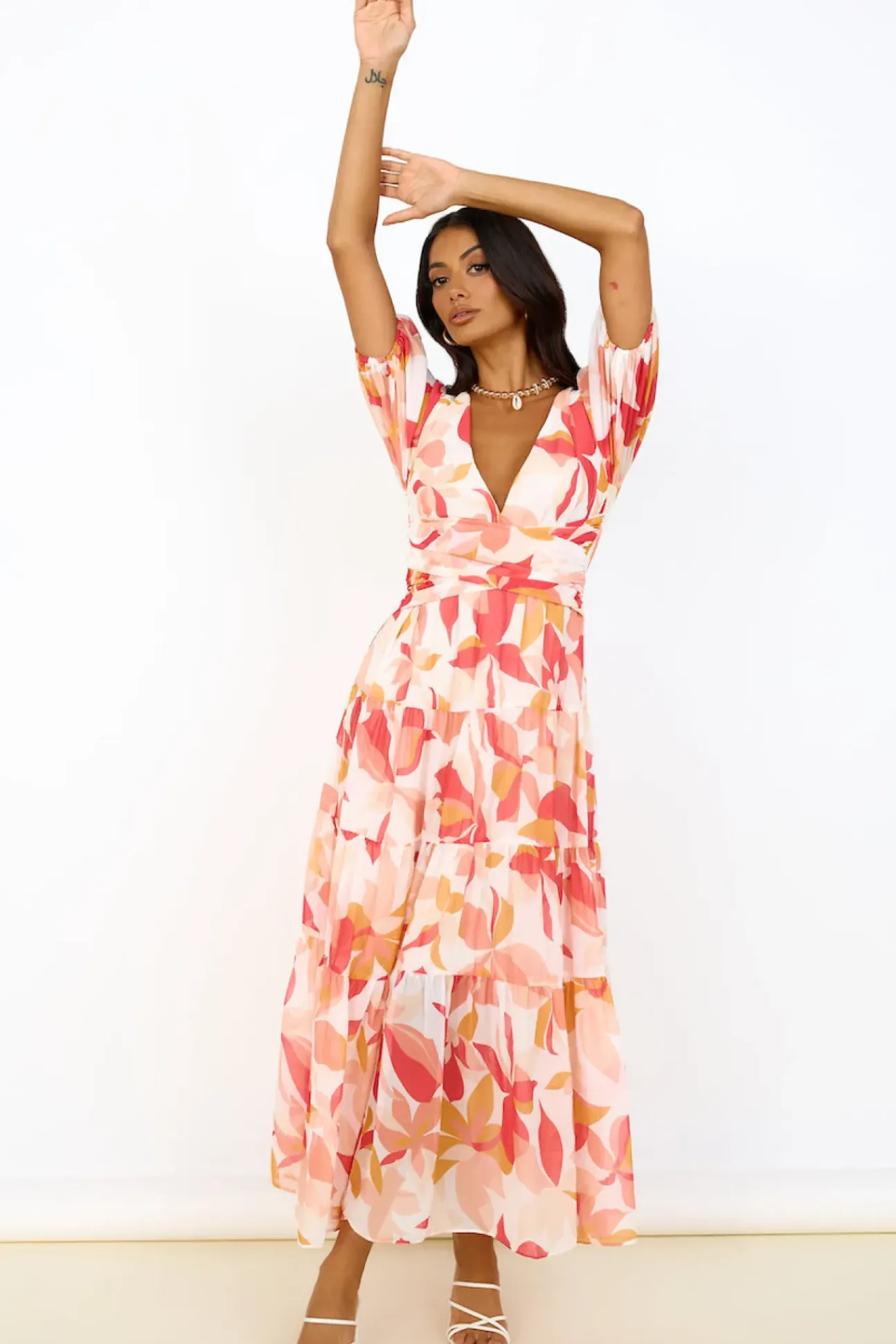 Bewitching Soul Maxi Dress Pink