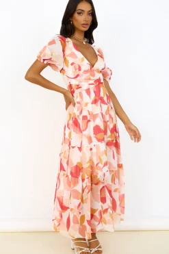 Bewitching Soul Maxi Dress Pink