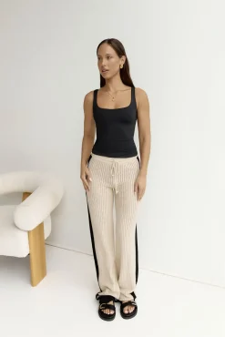 Bianki Pants Sand Black