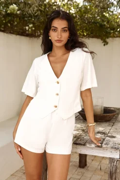 Big City Top White
