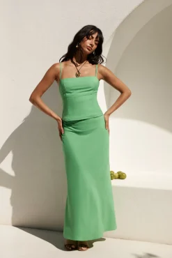 Big Dreamer Linen Set Green