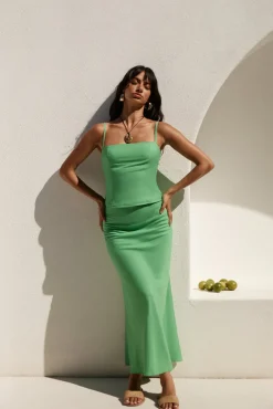 Big Dreamer Linen Set Green