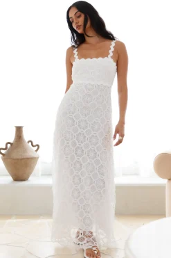 Blanca Maxi Dress White