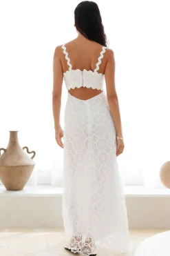 Blanca Maxi Dress White
